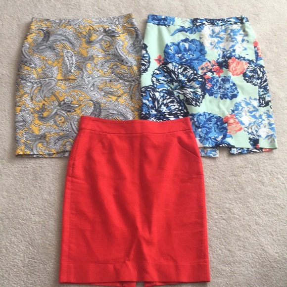 J. Crew Dresses & Skirts - 3- J Crew pencil skirts bundle